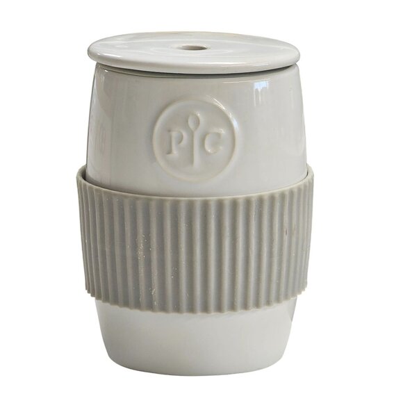 Pampered Chef Ceramic Egg Cooker With Silicone Sleeve - Picture 1 of 5